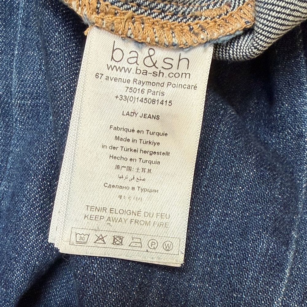 ๐BA&SH high-rise flare denim jeans - Picture 12 of 13